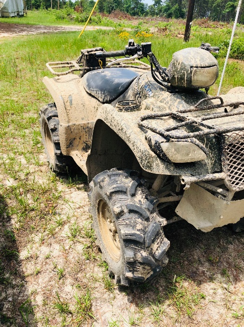 photo of stolen ATV